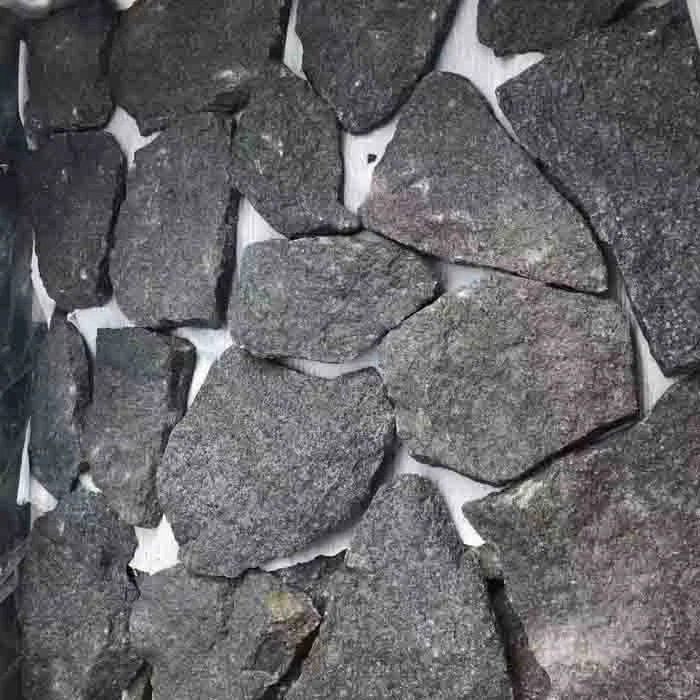 black garden slabs